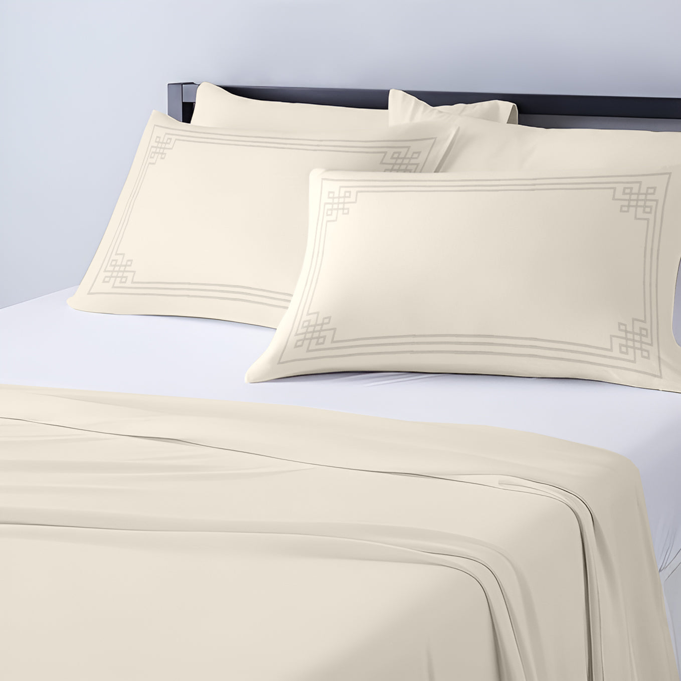 500 TC Sereno Bedsheet - Cream