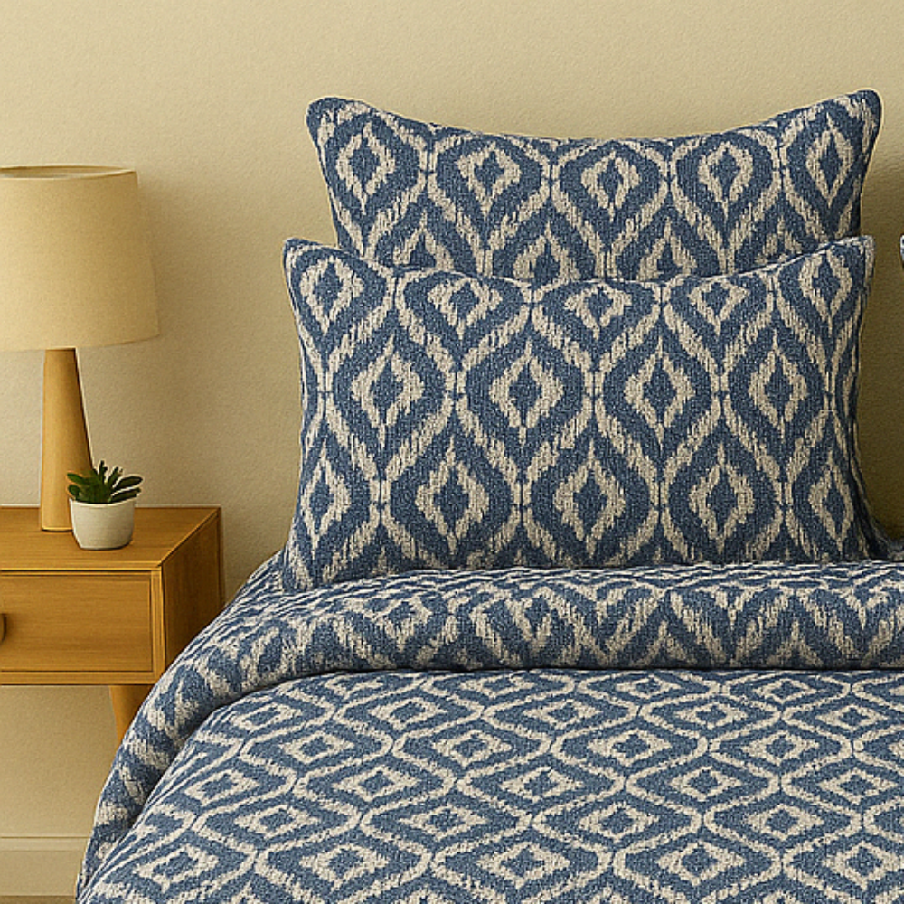 Amber Bedcover -Ikat Echo