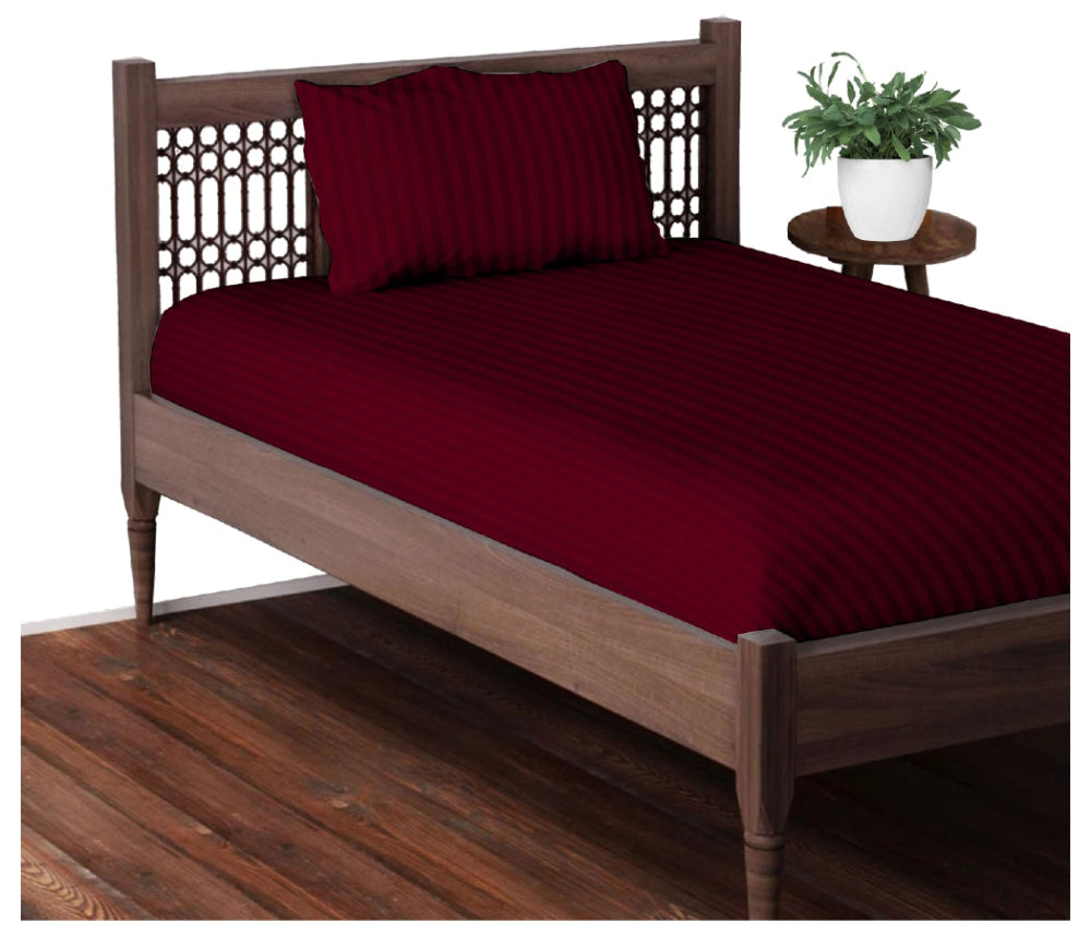 Lorenzo-Satin Stripe- Fitted-210TC