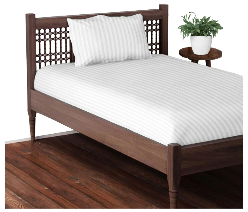 Lorenzo-Satin Stripe- Fitted-210TC