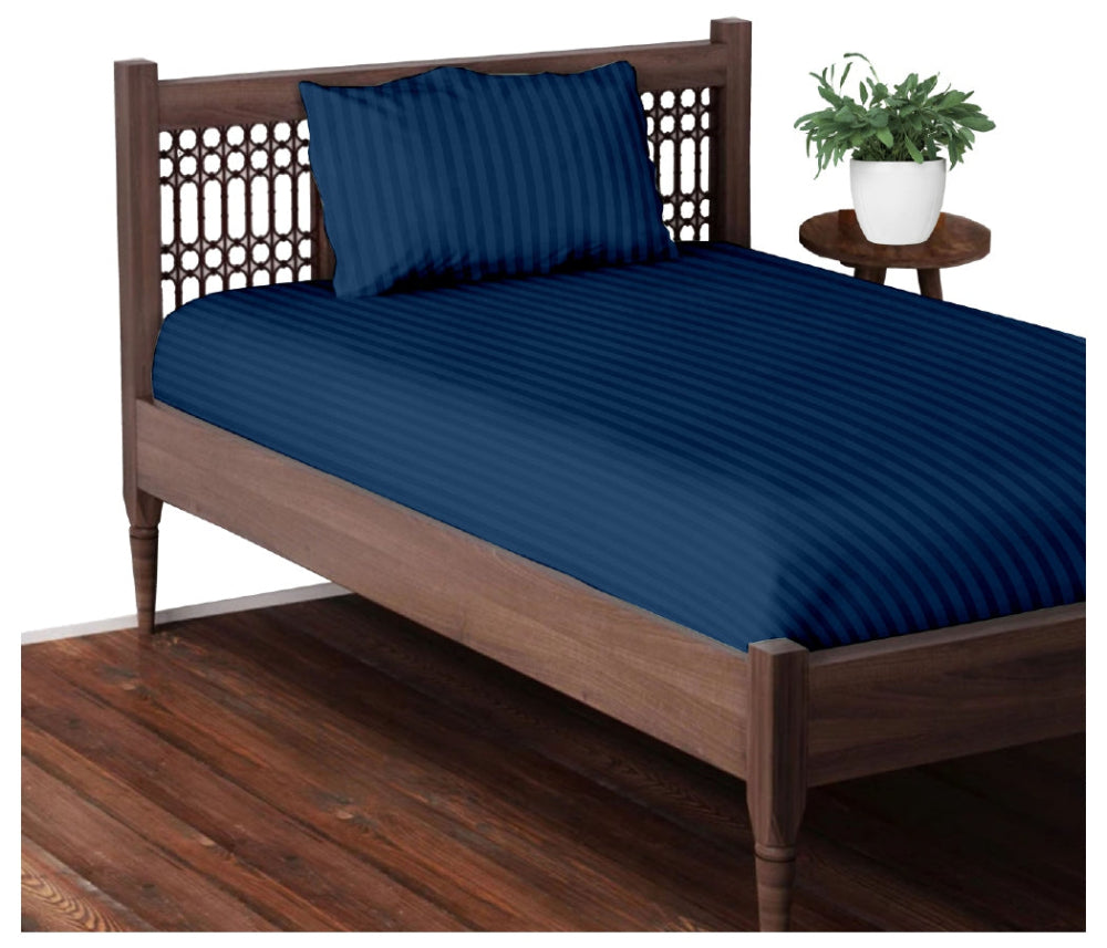 Lorenzo-Satin Stripe- Fitted-210TC