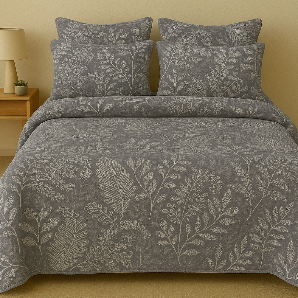 Amber Bedcover -Ash Fern