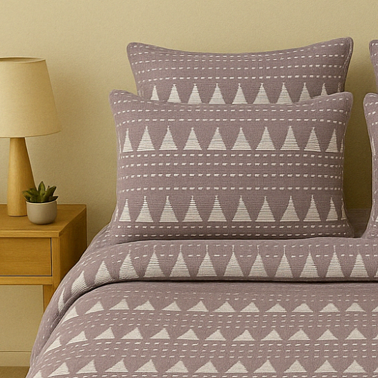 Elaine Bedcover -Mauve Mirage