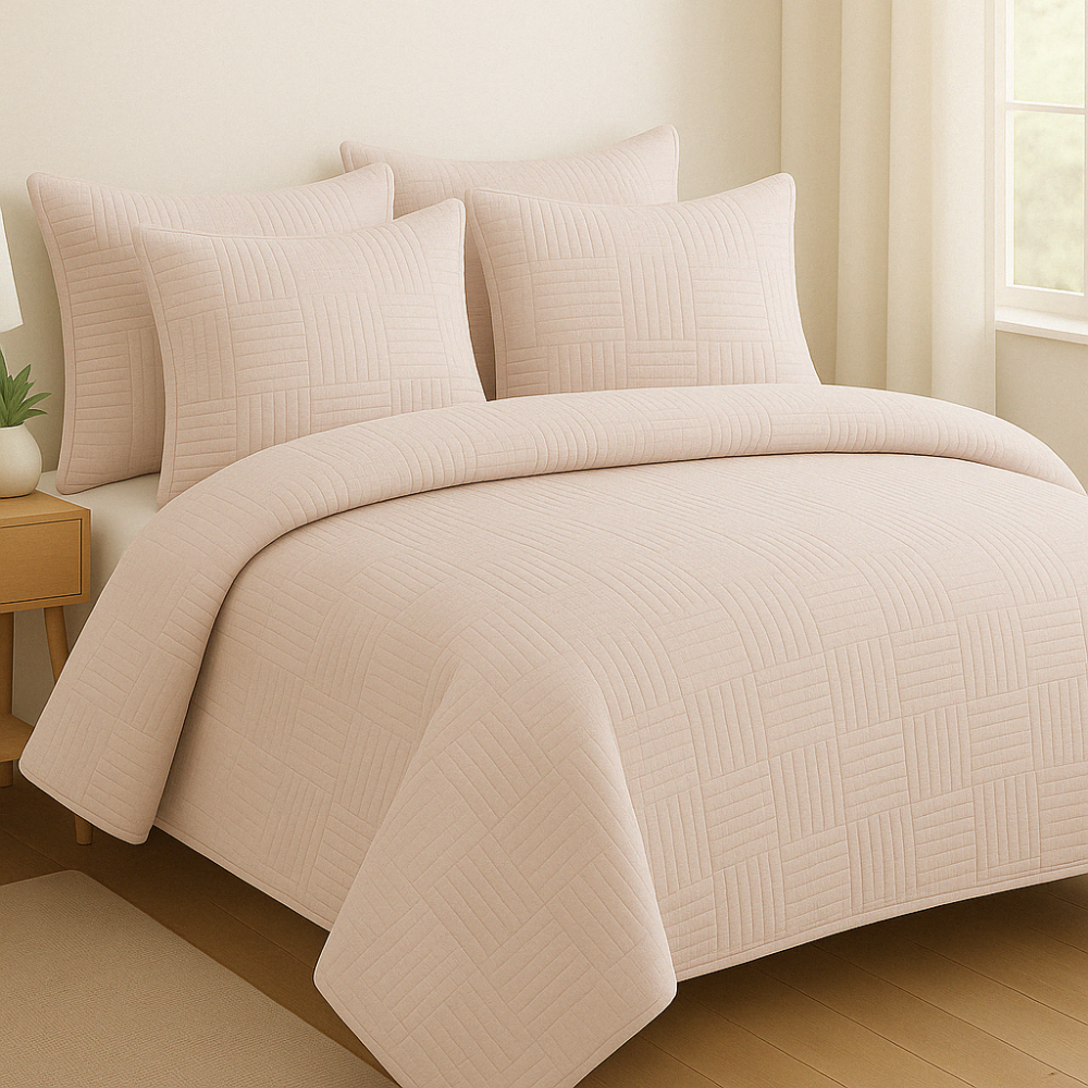 Estella Bedcover- Pink Haze
