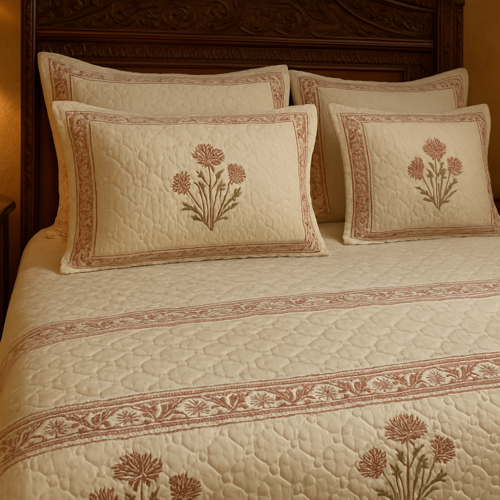 Jaipuri Quilt - Rosa