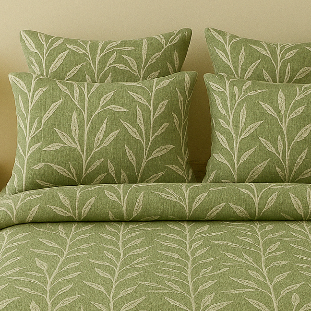 Amber Bedcover -Green Canopy