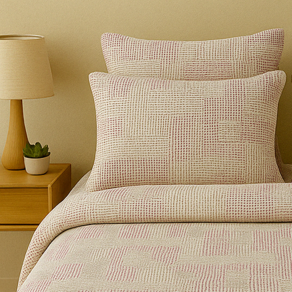 Elaine Bedcover -Threaded Harmony