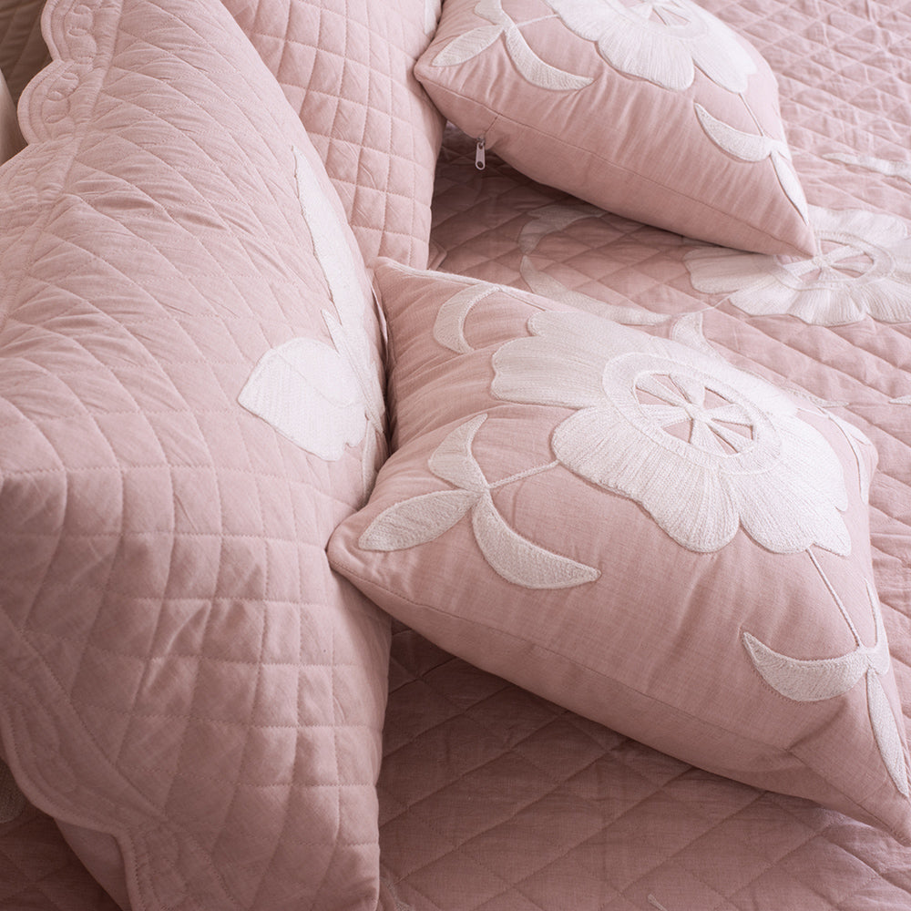 Clementine Bedcover Set - Pink