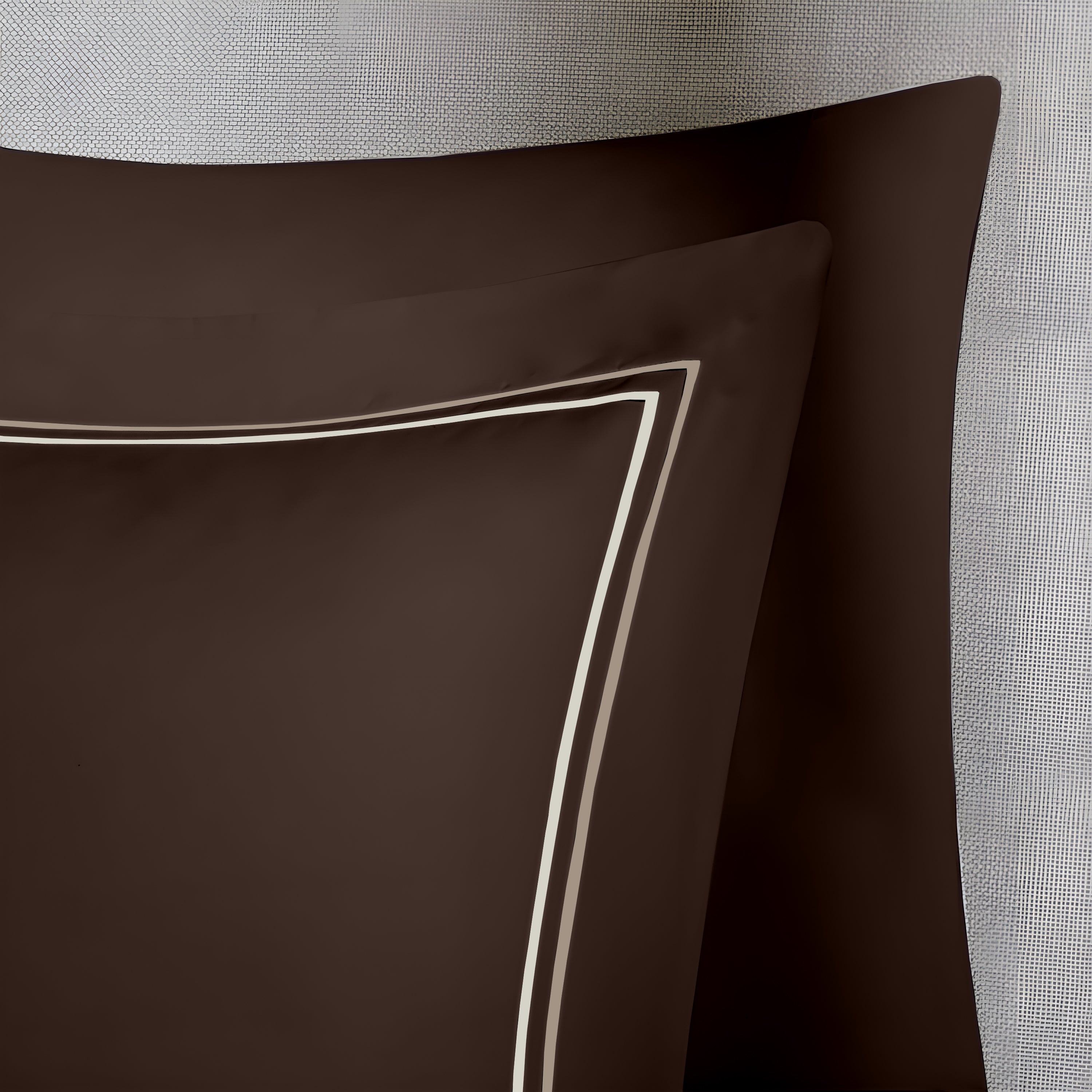 Manhattan Bedsheet Set- Dyed- Mocha