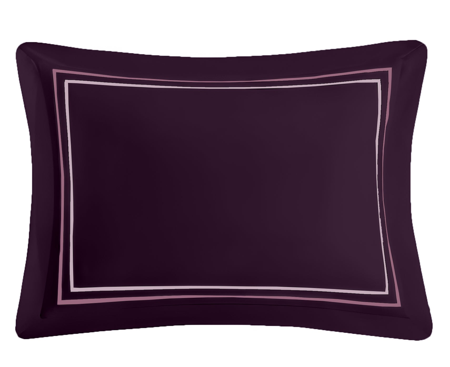 300 TC Pillow Cover Plain - Wine