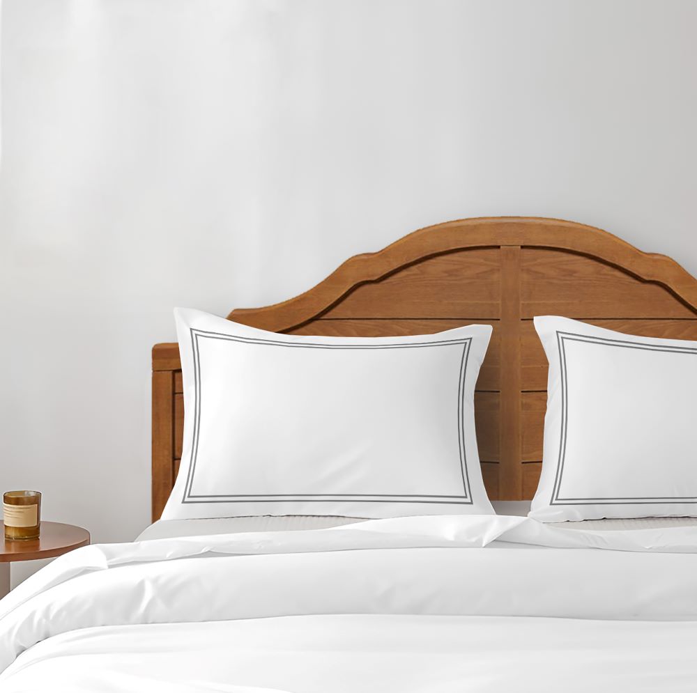 1200TC Plain - Verbier Snow Cotton Bedsheet